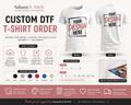 Custom DTF T-Shirt Order